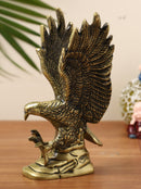 Eagle animal antique art beautiful bedroom brass decor decoration figure figurines gift gifts god gold golden home idol idols item items living livingroom love luck office pet room school showpiece statue Vastu wealth