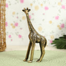 Mother Baby Giraffe Animal Antique Art Beautiful Bedroom Brass Decor Decoration Figure Figurines Gift Gifts God Gold Golden Home Item Items Living Livingroom Love Luck Office Pet Room School Showpiece Statue Vastu Wealth