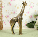 Mother Baby Giraffe Animal Antique Art Beautiful Bedroom Brass Decor Decoration Figure Figurines Gift Gifts God Gold Golden Home Item Items Living Livingroom Love Luck Office Pet Room School Showpiece Statue Vastu Wealth
