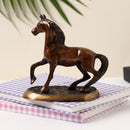 Brass horse product - intricately crafted brass sculpture, majestic horse design, detailed features, golden finish, decorative home accent, symbolizes strength and freedom, adds a touch of sophistication to any space, ideal gift for equestrian enthusiasts.