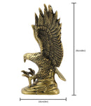 Eagle animal antique art beautiful bedroom brass decor decoration figure figurines gift gifts god gold golden home idol idols item items living livingroom love luck office pet room school showpiece statue Vastu wealth