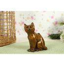 Cat Kitten Animal Antique Art Beautiful Bedroom Brass Decor Decoration Figure Figurines Gift Gifts God Gold Golden Home Idol Idols Item Items Living Livingroom Love Luck Office Pet Room School Showpiece Statue Vastu Wealth