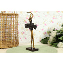 Brass Ballet Dancer - beautifully sculpted brass statue of a ballet dancer, golden finish, captures the grace and elegance of ballet, adds a touch of sophistication and artistry to your home decor, symbolizes the beauty of movement and expression, perfect for ballet enthusiasts and collectors, a unique and enchanting addition to your collection of brass sculptures and figurines, ideal for dance studios, art galleries, or as a gift for ballet lovers and performers.