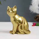 Cat Kitten Animal Antique Art Beautiful Bedroom Brass Decor Decoration Figure Figurines Gift Gifts God Gold Golden Home Idol Idols Item Items Living Livingroom Love Luck Office Pet Room School Showpiece Statue Vastu Wealth