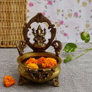  Ganesh ji Lakshmi ji laxmi Bells Bowl Brass Candle Decor Decoration Dipawali Diwali Ethnic Festival Floating Flower Gift gifts gold golden Home item items Lamp luck Pooja Pot Puja Return Room Temple Traditional Urli Uruli wealth